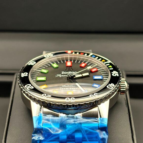 Zodiac x eBay Super Sea Wolf Automatic ZO9311 Limited Edition Diver Style Watch - Picture 6 of 17